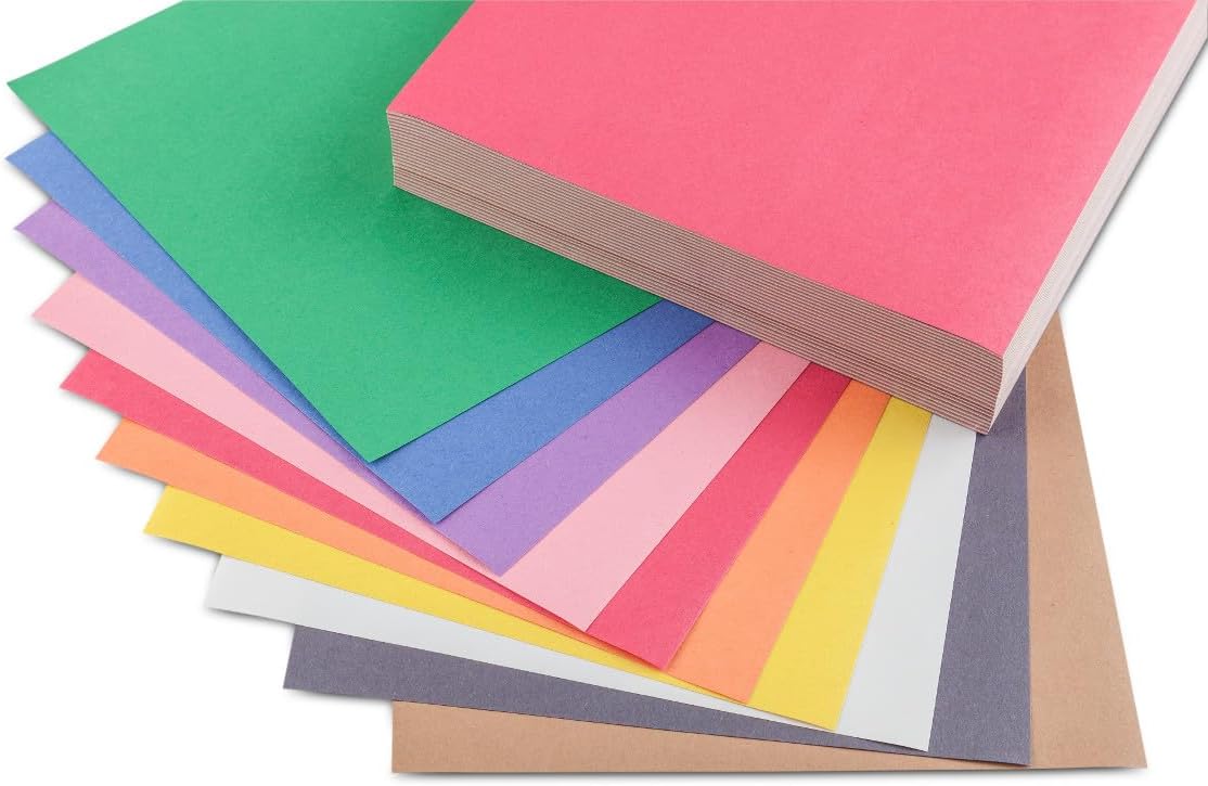 Crayola Construction Paper Bulk Pack (480 Sheets) – 10 Assorted Colors, 9x12, Classroom Arts & Crafts Supplies for Kids, Art Paper for School Projects