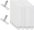 Gisde Large Picture Hanging Strips Heavy Duty, 16-Pairs(32 Strips) Sticky Picture Hangers for Walls No Damage Wall Picture Hangers Without Nails Refill Adhesive Poster Strips