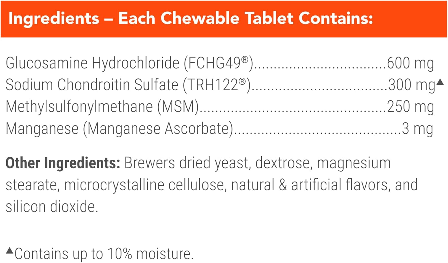 Nutramax Cosequin for Dogs Joint Health Supplement, Contains Glucosamine for Dogs, Plus Chondroitin and MSM, Supports Healthy Joints, For All Breeds and Sizes, Chewable Tablets, 132 Count