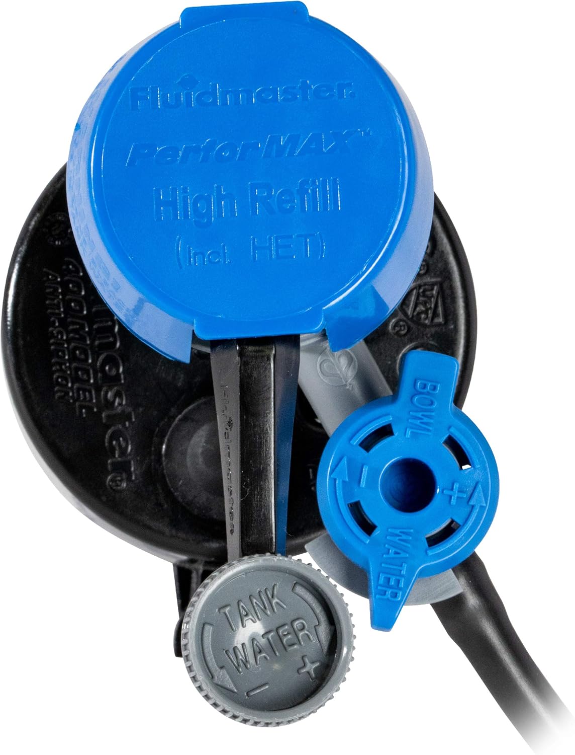 Fluidmaster 400H-002 Performax Universal Toilet Fill Valve High Performance Tank and Bowl Water Control, 1-Pack, Multicolor